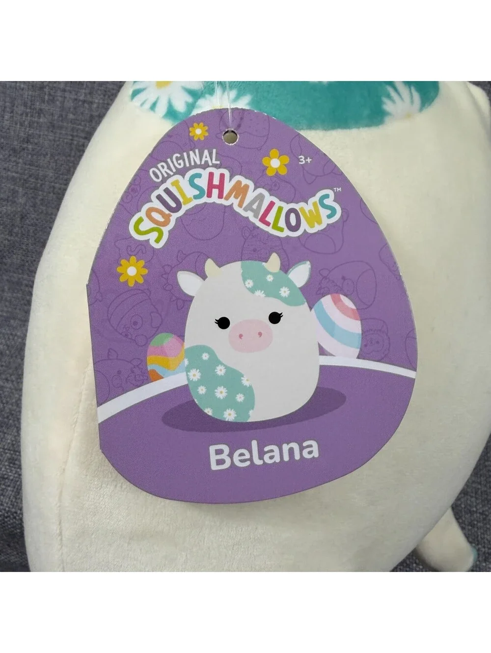 **NWT** Squishmallow Belana Cow 5